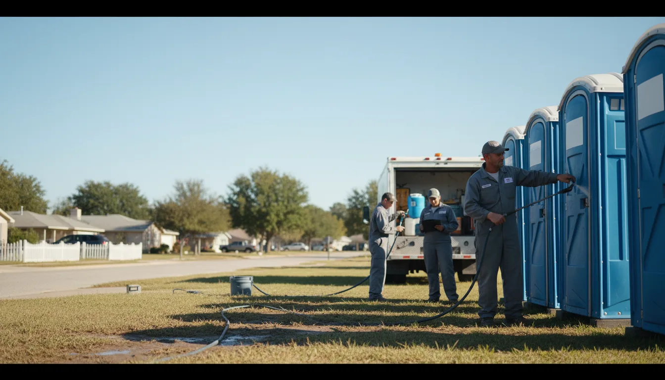 Long-Term Portable Toilet Rental in Bonduel, WI near me